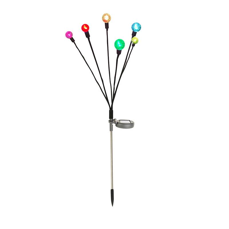 Светодиодный солнечный свет, уличный светильник-светлячок, украшение сада, звездный взрыв, покачивающийся пейзаж, световой путь, водонепроницаемый рождественский декор, атмосферный свет