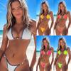 Sexy Bikini Solid Swimsuit Women Swimwear Push Up Bikini Set Brazilian Bathing Suit Summer Beach Wear Swimming Suit