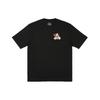 Palace Футболка Tri-Hearts Черные топы унисекс P26TS025