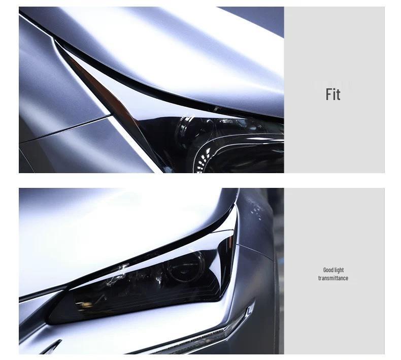 Lexus LX570 Headlight Film – Transparent Smoked Light-Control Protective Film