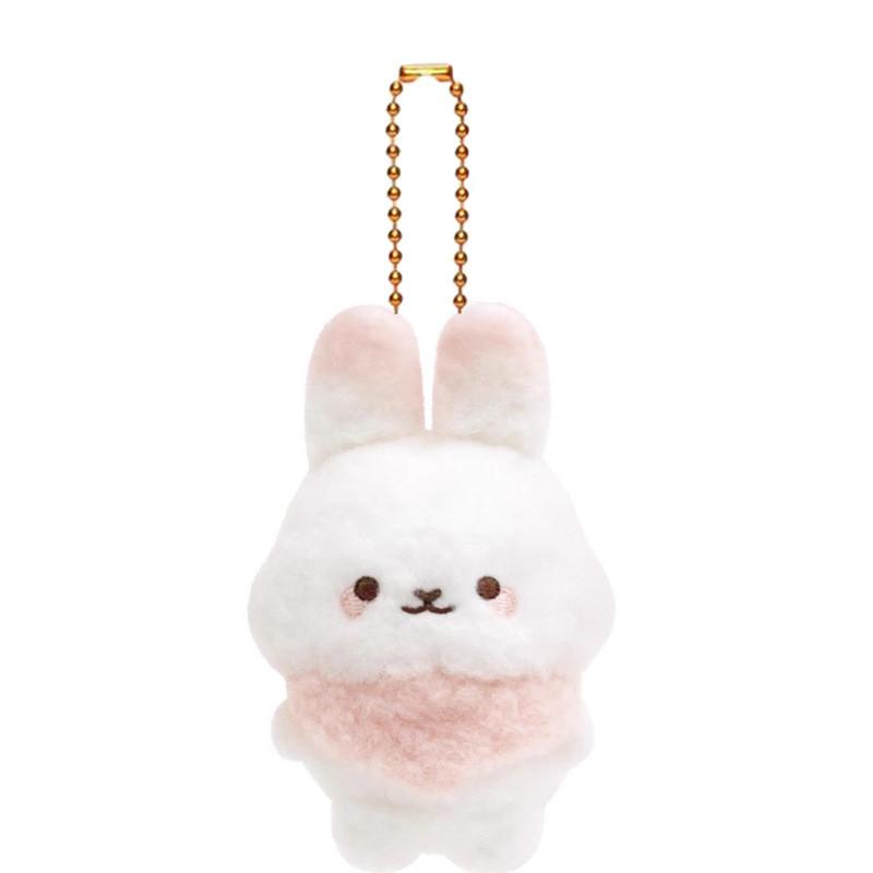 Rilakkuma Rabbit Cotton Fox Bear Cute Animal Plush Doll Pendant Keychain