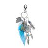Car Hanging Opal Stone Dreamcatcher Keyring Dreamcatcher Keychain Evil Eye Keyring Feather Keychain