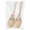 kicoriya Set of 2 Wooden Soup Spoons