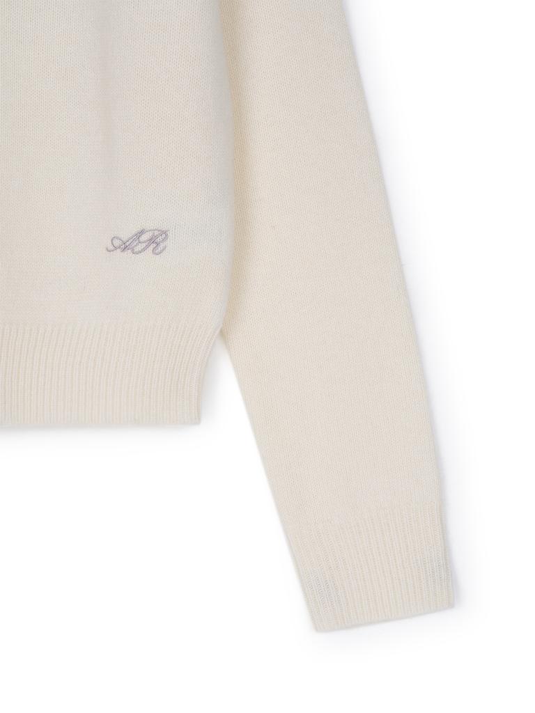 Ohebeu Madeleine V-Neck Pullover Ecru