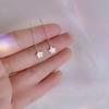 Star Earline Women's Simple Cold Wind Pentagram Earrings Fashion Design Sense Small Earrings
