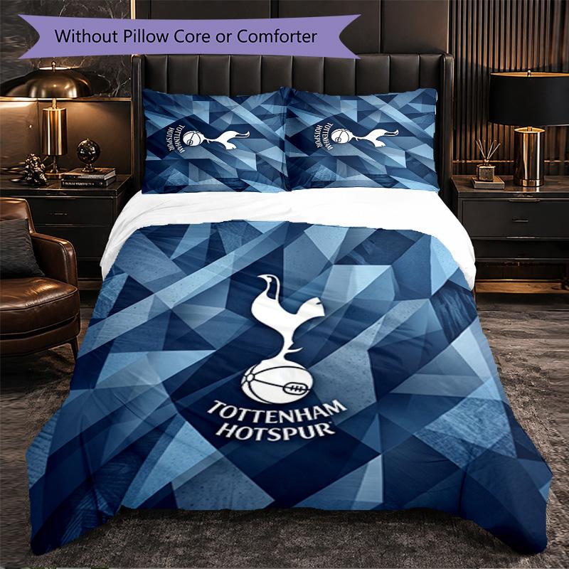 Набор постельного белья Tottenham Hotspur, 3 предмета, мягкая микрофибра, пододеяльник с наволочками для спальни
