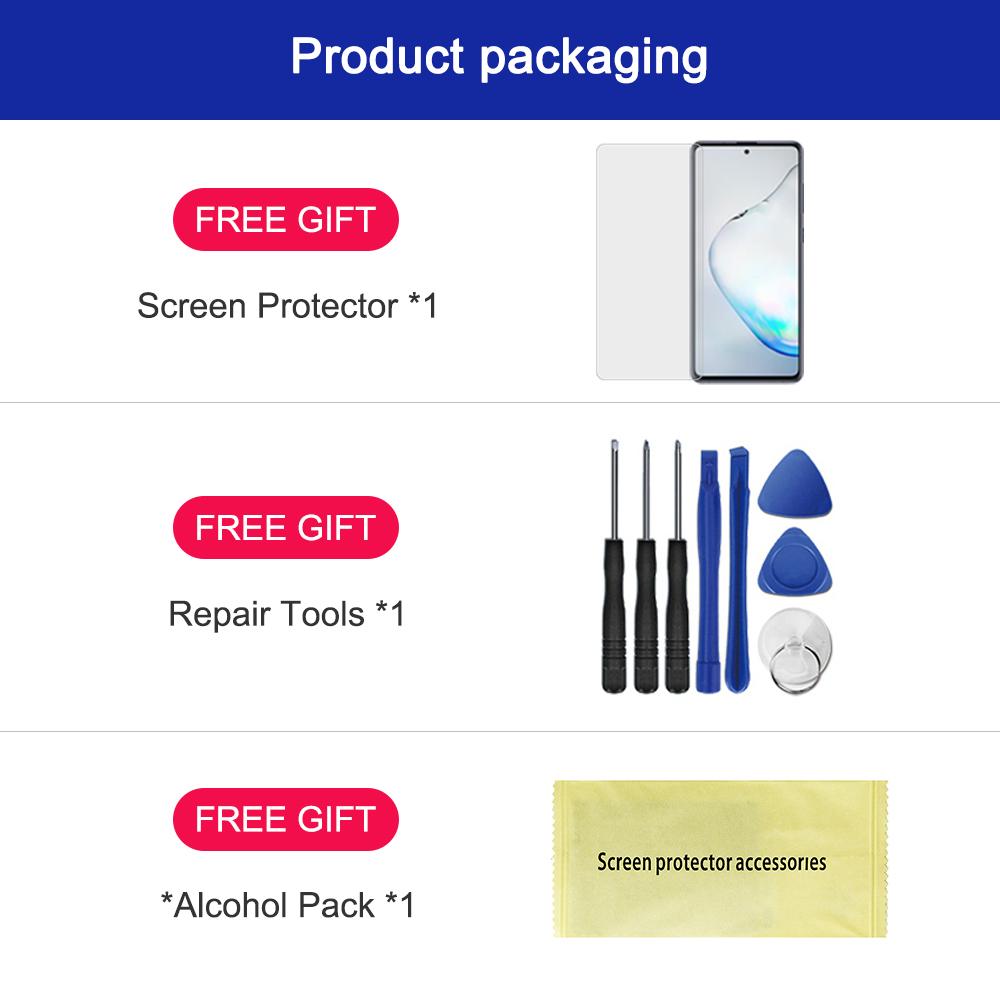 Tft A50 Display Screen With Frame, for Samsung Galaxy A50 A505 A505FN/DS A505F/DS LCD Display Digital Touch Screen Replacement