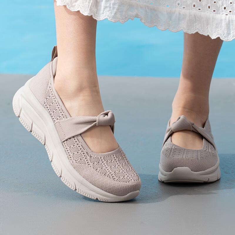 Skechers Женская летняя повседневная обувь для активного образа жизни