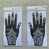 Painting Airbrush Hollow Drawing India Henna Kit Temporary Decal Body Art Template Tattoo Stencils