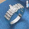 925 Sterling Silver Classic AAA Zircon Ring Fashion Wedding Jewelry