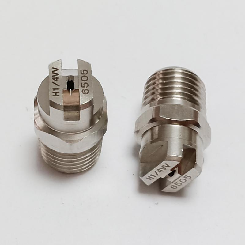 1/4" BSPT нержавеющая сталь плоскоструйная форсунка для очистки