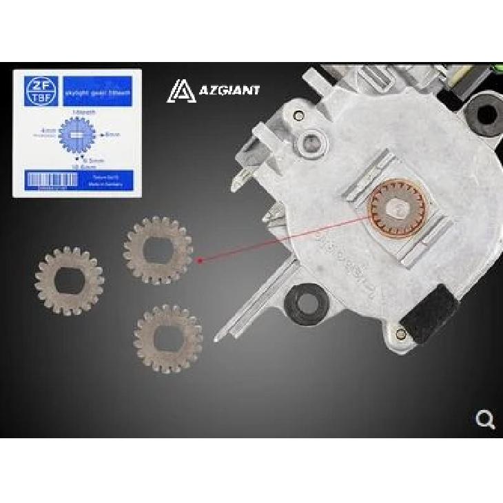 AZGIANT шестерня моторчика люка автомобиля для Mitsubishi Pajero V73 V75 V77 Nissan Fiat Honda Ремонтный комплект Работает на системе подъема окна