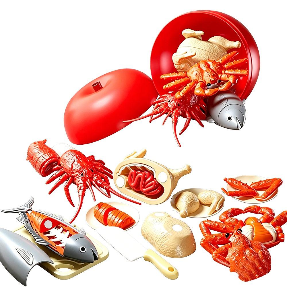 Sliceable Play Cutting Food Set Peelable Peelable Food Toys Kitchen Play Food  Parent Child Game