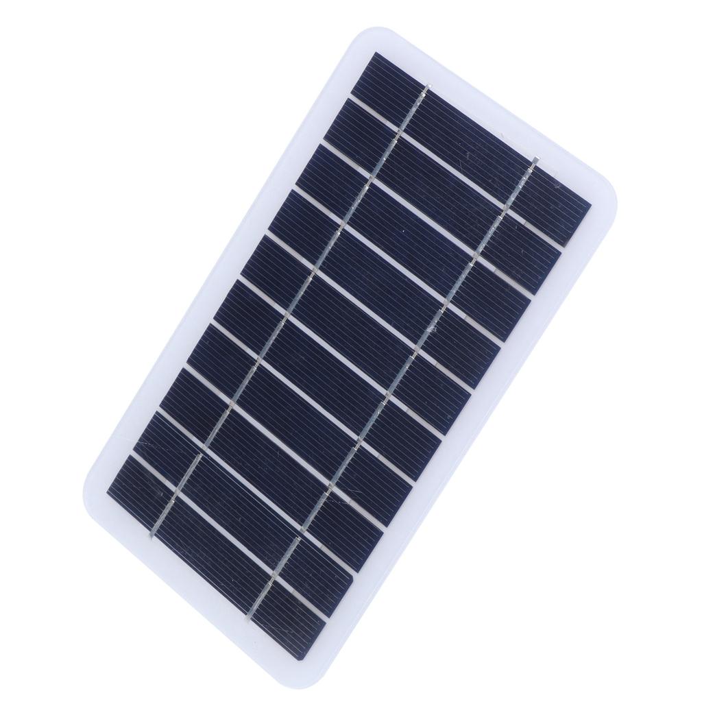 2W 5V Polycrystalline Silicon Solar Panel Outdoor Solar Battery Charger Mobile Power Supply for Charging Mobile Phone