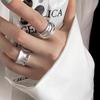 Fashionable Copper Geometric Ring For Women Trendy Adjustable Accessory For Summer 2023