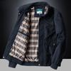 Men's Casual Lapel Jacket Spring New Middle-aged Business Casual Jacket Men's Spring and Autumn Thin Jacket