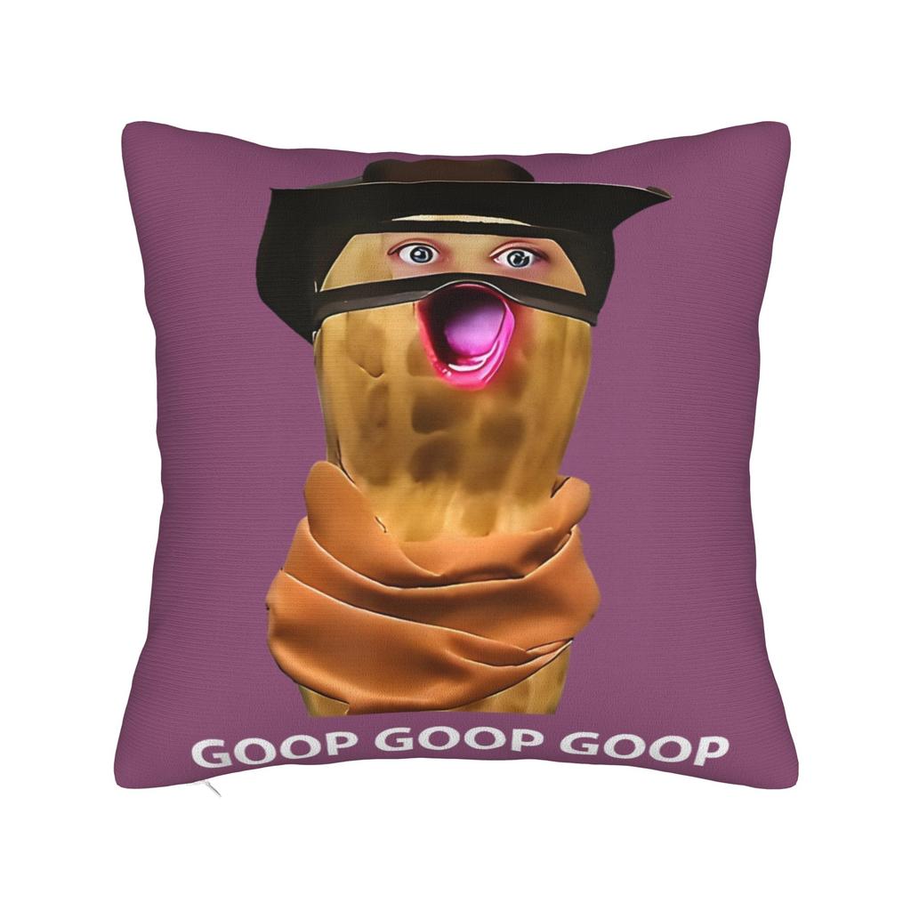 Pillow Case Funny The Burnt Peanut GOOP Bungulator Design Pillow Cover For Sofa Couch Bed Living Room Cute Funny Pillowcases
