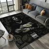 3D Printing Rod Wave Rapper Area Rug,Carpet Rug for Home Living Room Bedroom Sofa Doormat Decor,kids Play Non-slip Floor Mat