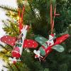 Santa Claus Airplane Xmas Ornament Pendant Santa Clasu Xmas Decor New Christmas Tree Ornament