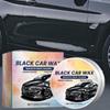 100 г черный автомобильный воск для ухода за краской автомобиля водостойкий воск для восстановления полировки защиты гидрофобное покрытие с восковой губкой
