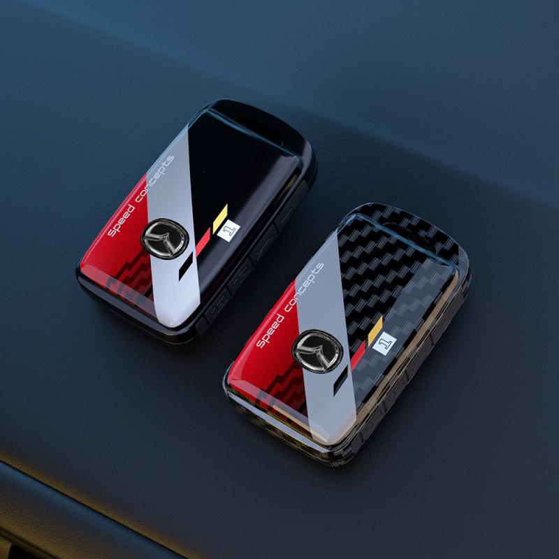 Mazda Key Case: Fits CX4, Axela, CX5, Atenza, M3, CX30 - Painted Shell