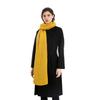 Black Knitted Scarf for Men and Women In Winter Korean Version of Ins Japanese Students Warm Autumn and Winter Scarf