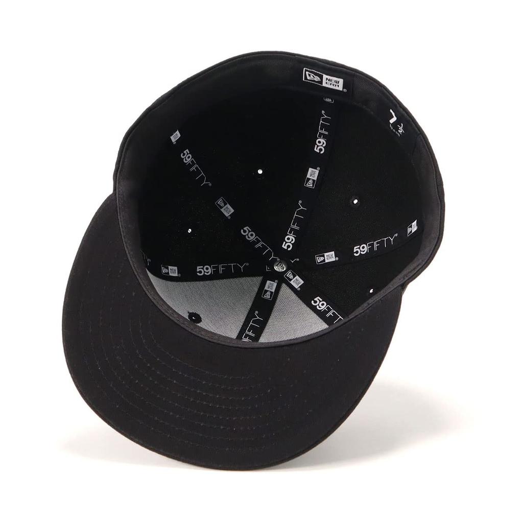 [New Era] Кепка 59FIFTY Логотип Wordmark ЧерныйЛоготип