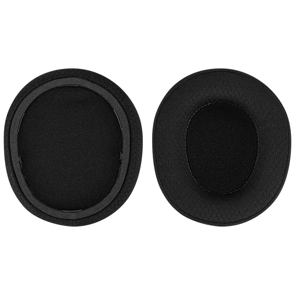 Geekria Комфортные амбушюры, Совместимы с наушниками SteelSeries Arctis Nova Pro Wireless и Nova Elite, Амбушюры/Чашки наушников (Сетчатая ткань/Черный)
