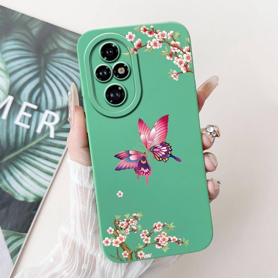 For Honor 200 Pro 5G Case ELP-AN00 Cover Cute Cartoon Panda Cat Shockproof Fundas For Honor200 Pro Bumper on Honor 200Pro Hoesje