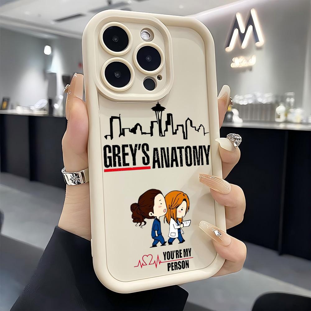 Чехол для телефона Grey's Anatomy "Ты мой человек" для Samsung S26 S25 S24 S23 S22 S21 S20 F06 M16 Note 20 FE Plus Ultra 4G 5G Мягкий