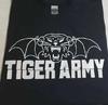 Tiger Army Панк-рок хардкор трэш группа Футболка футболка музыкальная группа летучая мышь
