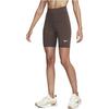 Nike Спортивные шорты-велосипедки женские Sportswear Leg-A-See Коричневые DV7798-237