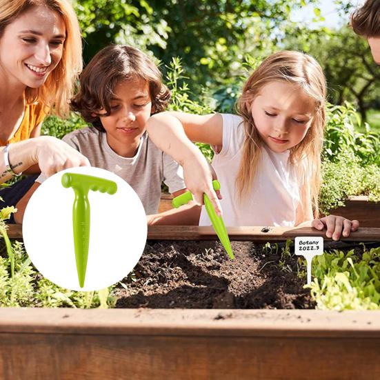 Sowing Dispenser Loose Soil 5 Gears Adjustable Non-Slip Sturdy Structure Hand Held Flower Plant Seeder Garden