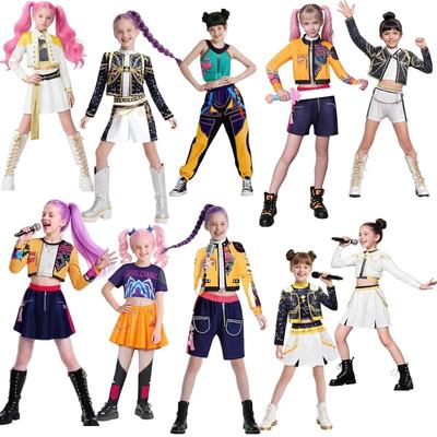 Костюм Зои Миры Руми KPOP Платье для вечеринки охотницы на демонов для девочек