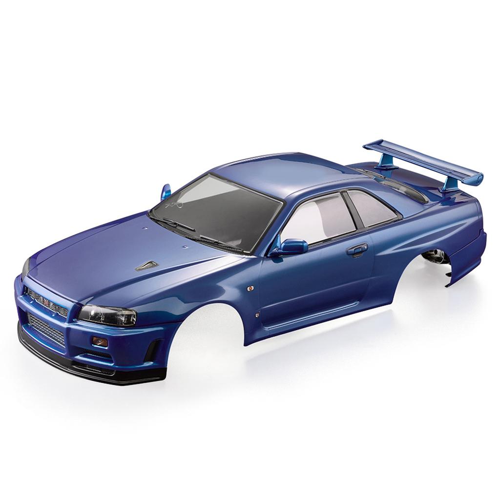 Killerbody 48646 Nissan Skyline (Р34) Готовый каркас кузова для электрических туринговых радиоуправляемых гонок в масштабе 1/10