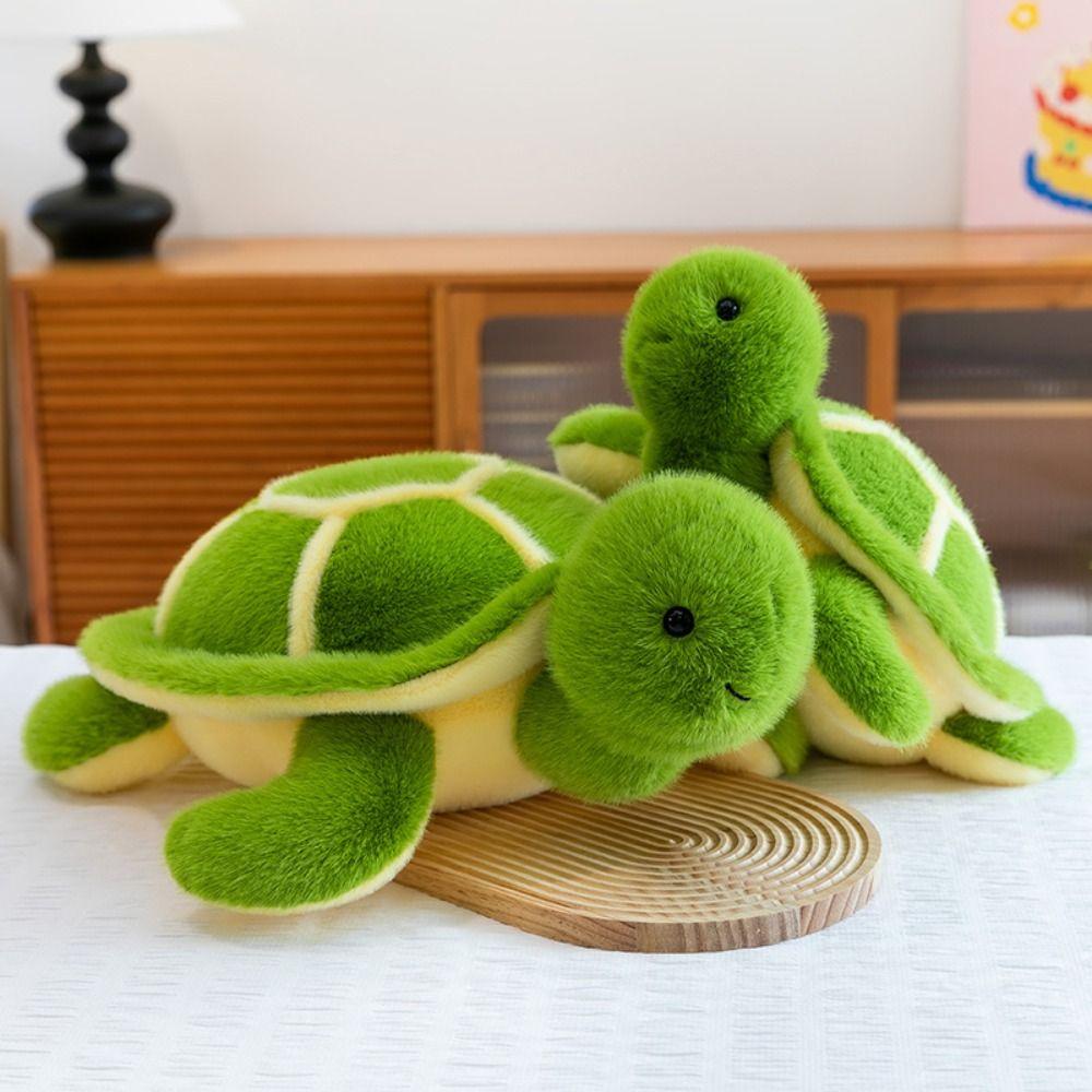 Fluffy Turtle Plush Toys Collection Turtle Animal Plush Doll Turtle Stuffed Doll  Car Decor