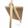 Mini Drawing Chalk Collapsible Writing Black Pine Wood Easel Wooden Boards Blackboard Chalkboard