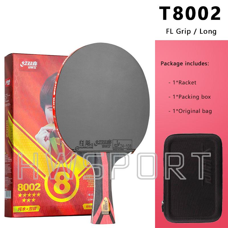 Оригинальная ракетка для настольного тенниса DHS 7 Star Offensive 8 Star 9 Star Professional Ping Pong Ракетка ALC Carbon Paddle