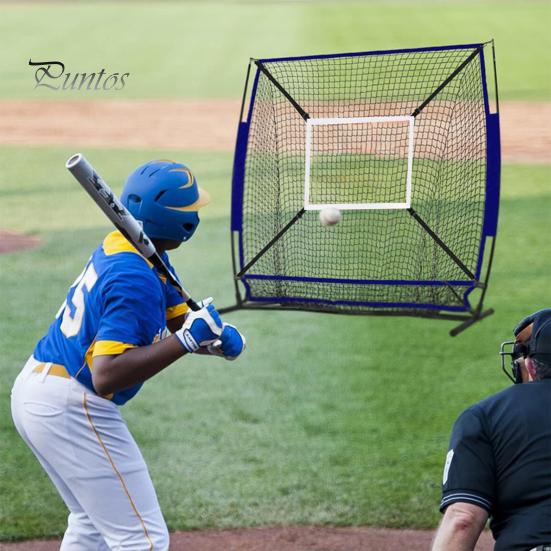 Бейсбольная мишень для удара Сетка Регулируемая точность зоны удара Мишень для подачи для любителей бейсбола Тренировка ударов Метание Ватина Ловля ловли