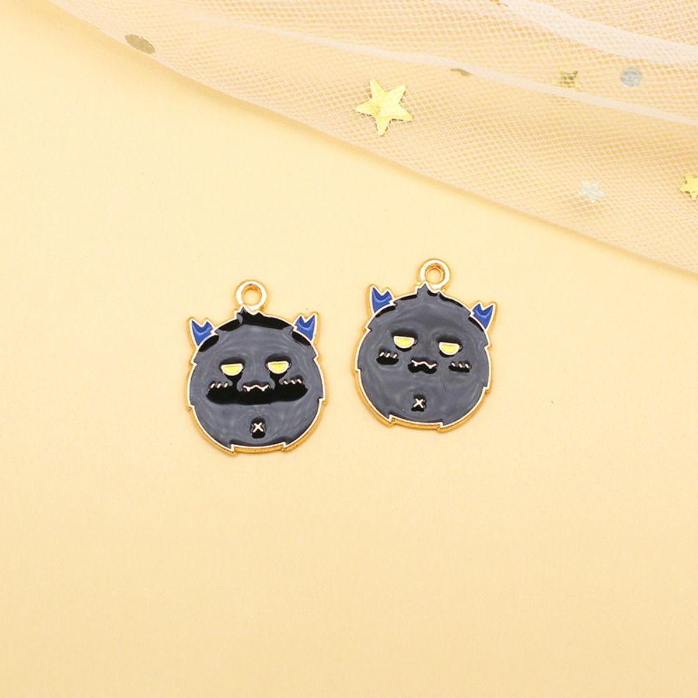 24PCS Alloy Halloween Pendants Mix Pattern Cartoon Widget Halloween Enamel Charms Festival Supplies