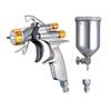 Meiji FINER-FORCE R Spray Gun (1.4 Caliber) + 4GF-U Cups + 20PFF High Coupler Set / Thin Mirror Finish, Solid To Metallic