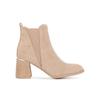 WFA3048-1 Beige Ankle Boots