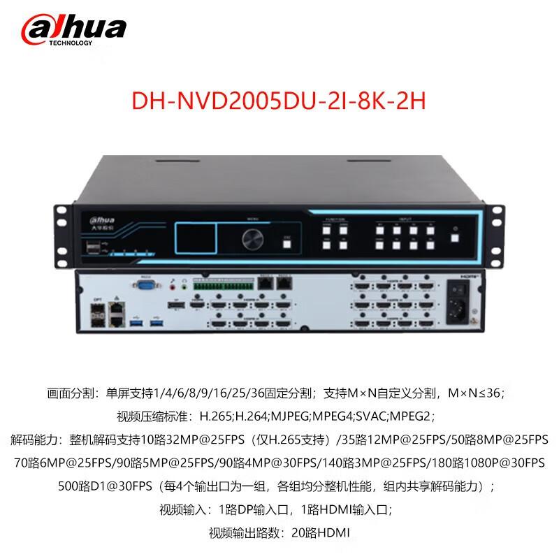 Dahua Network Video Decoder CN plug (adapter included)