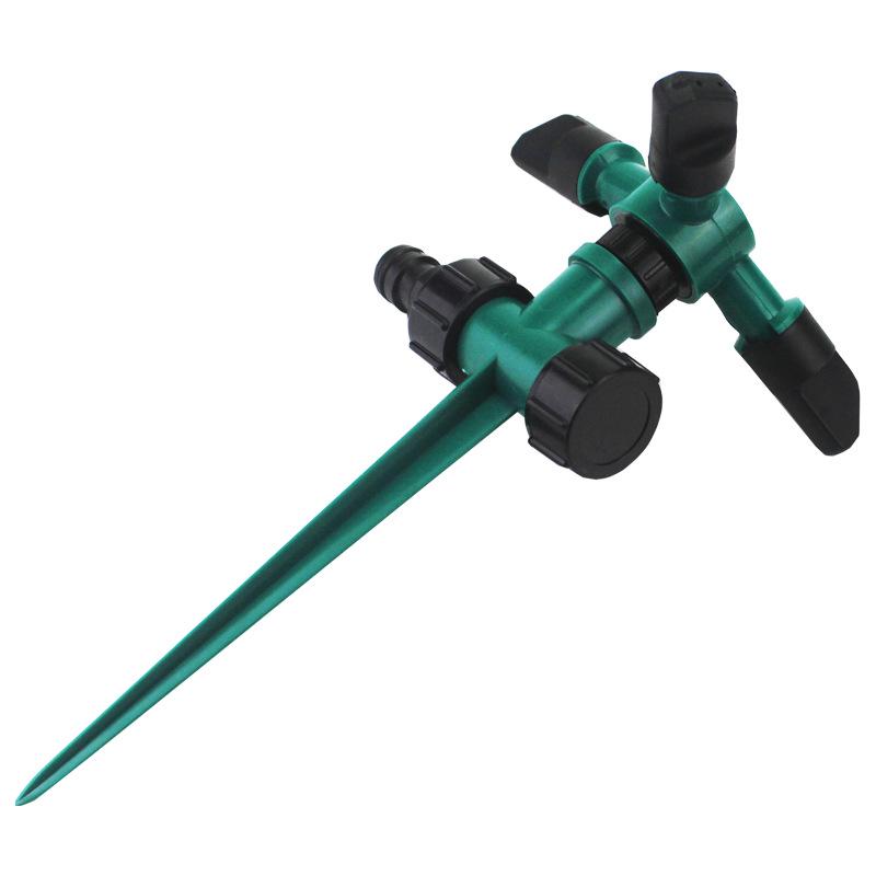 Ground-Mounted 360° Rotating Sprinkler for Lawn, Roof Cooling & Garden Irrigation