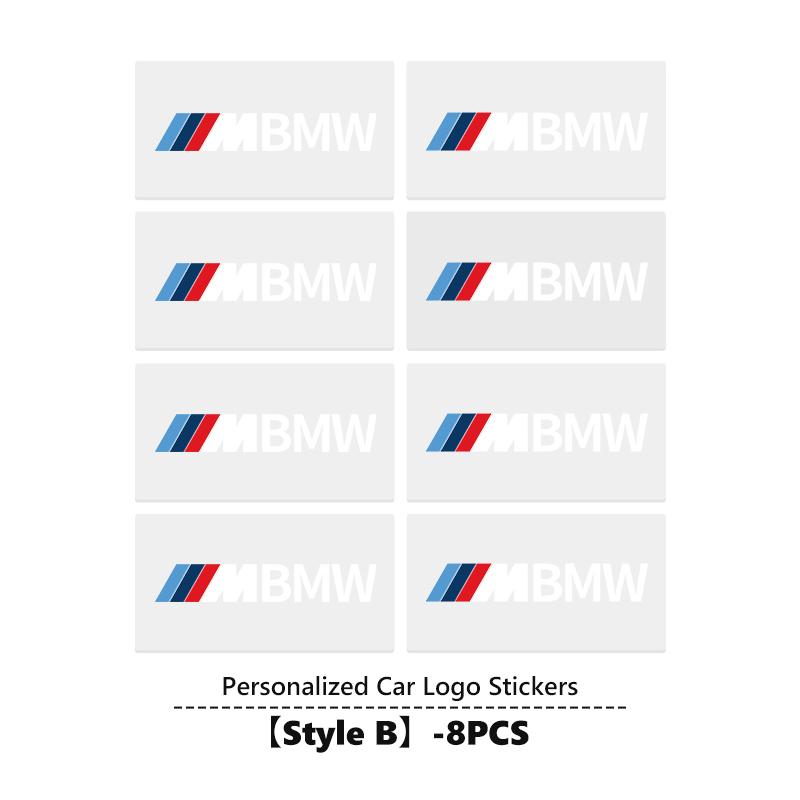 Car Body Sticker Emblem Auto Interior Exterior Decor Universal For BMW M Performance Alpina M3 M5 M6 X1 X3 X4 X5 G20 aaa4