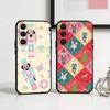 Nutcracker Christmas Phone Case For Samsung A73,A21s,A22,A31,A32,A52,A53,A71,A80,Soft Black Shell