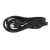 AC Power Cord PVC Copper Universal Power Supply Cable for Treadmill Computer Rice Cooker Home Appliance 1.5m