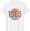 Vintage 1965 Limited Edition 60th Birthday Gifts 60 Year Old T-Shirt Vintage T Shirt Mens Clothing Customizable Ropa Hombre