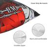 Anime Death Note Light Yagami Square Pillow Case Shinigami Cushion Covers Awesome Zippered Decor Pillowcase For Home 18"X18"