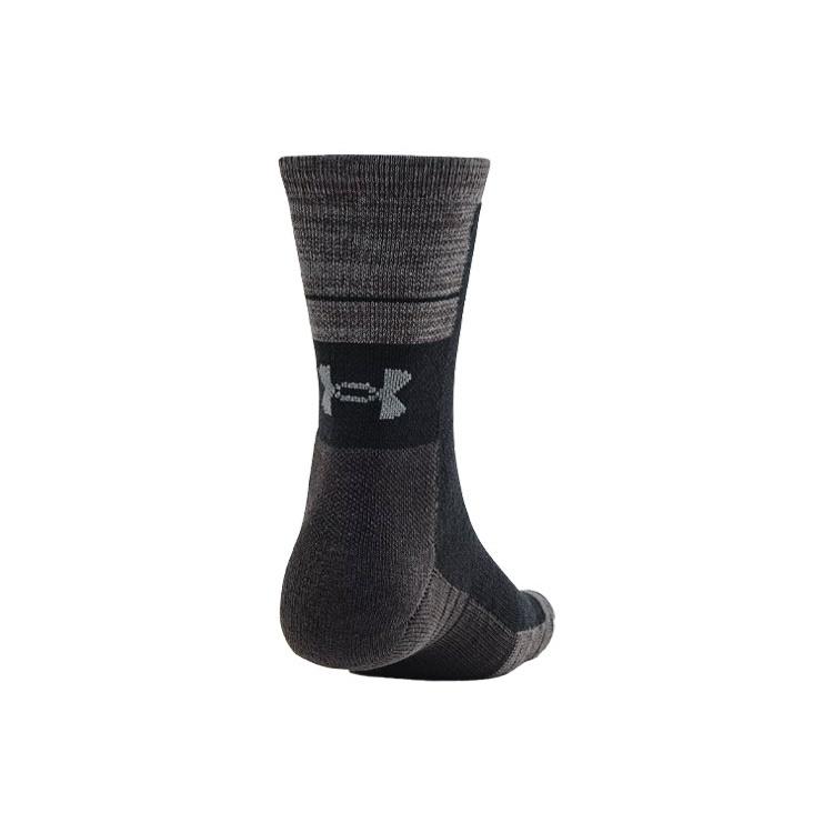 Under Armour Cold Weather Crew Socks Unisex 2 Pack Black 1365788-001